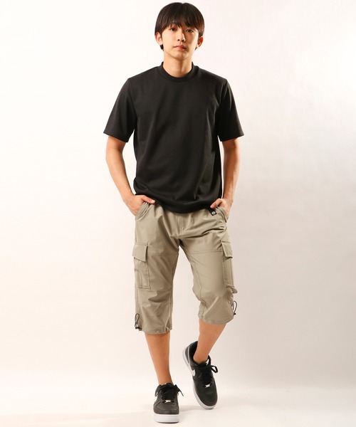 OUTDOOR PRODUCTS APPAREL(アウトドアプロダクツアパレル)の「OUTDOOR ポリエステルリップストップ7分丈クライミングカーゴパンツ(カーゴパンツ・メンズ・サンドベージュ/ブラック系その他/カーキ/グレー系カモフラージュ/カモフラージュ/ブラック/ブルー・M/L/LL)」の17枚目の写真