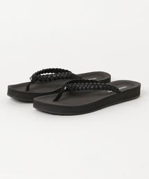 Minnetonka | ミネトンカ MINNETONKA HEDY BLK(ビーチサンダル)