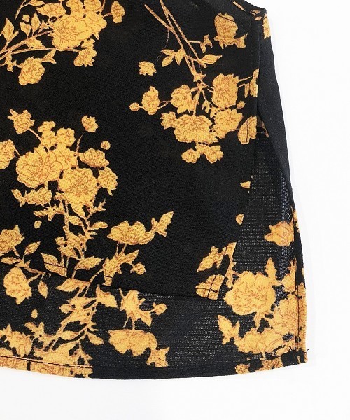 TODAYFUL（トゥデイフル）の「フラワータンクトップ（タンクトップ・レディース・ホワイト/ブラック・FREE）」の10枚目の写真