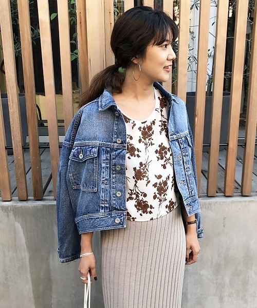 TODAYFUL（トゥデイフル）の「フラワータンクトップ（タンクトップ・レディース・ホワイト/ブラック・FREE）」の15枚目の写真