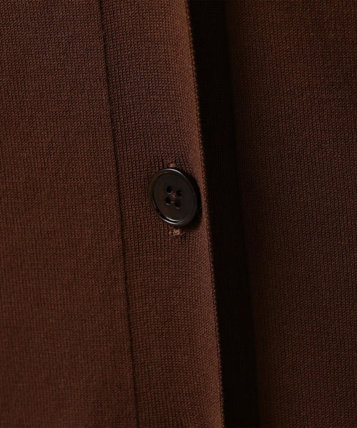 BEAUTY&YOUTH UNITED ARROWS（ビューティーアンドユースユナイテッドアローズ）の「BY コットンレーヨンVネックカーディガン ◆（カーディガン/ボレロ・レディース・ベージュ/ロイヤルブルー/ブラウン・FREE）」の8枚目の写真