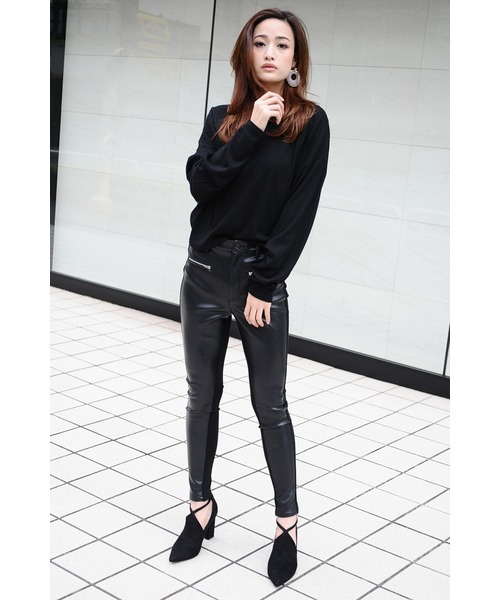 EGOIST(エゴイスト)の「デザインヒールパンプス(パンプス・レディース・ブラック/ダークブラック・SMALL/MEDIUM/LARGE)」の6枚目の写真