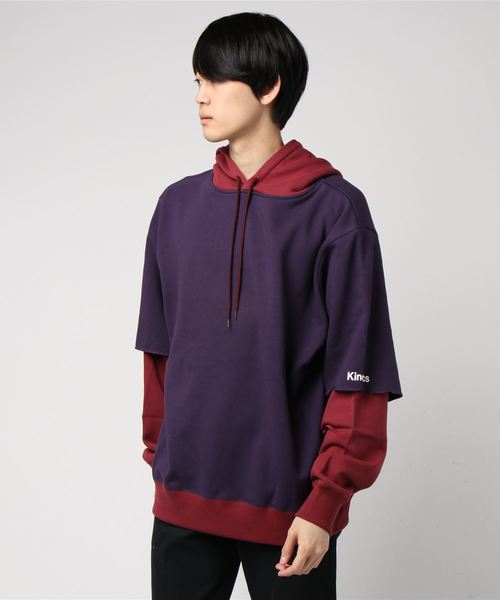 / Layered Big Hoody（パーカー）」 WEAR