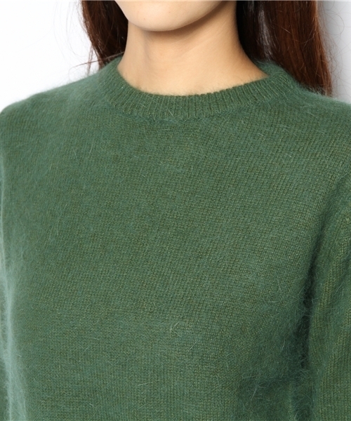 CIAOPANIC（チャオパニック）の「【Ciaopanic】ミンク加工プルオーバー（ニット/セーター・レディース・サックスブルー/オフホワイト/ピンク/ブラック/グリーン・FREE）」の13枚目の写真