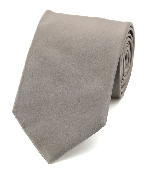 SHIPS（シップス）の「SD:【BIANCHI】サテン ソリッド ネクタイ（ネクタイ・メンズ・ライトブルー/ベージュ/ネイビー/ピンク/ライム/グレー系その他/パープル/ブルー/ワイン・4）」の2枚目の写真