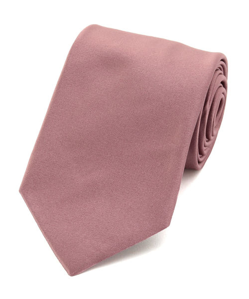 SHIPS（シップス）の「SD:【BIANCHI】サテン ソリッド ネクタイ（ネクタイ・メンズ・ライトブルー/ベージュ/ネイビー/ピンク/ライム/グレー系その他/パープル/ブルー/ワイン・4）」の8枚目の写真