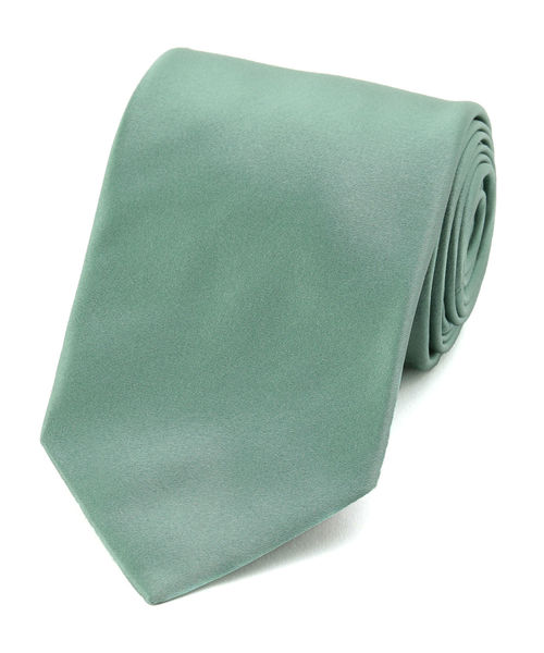 SHIPS（シップス）の「SD:【BIANCHI】サテン ソリッド ネクタイ（ネクタイ・メンズ・ライトブルー/ベージュ/ネイビー/ピンク/ライム/グレー系その他/パープル/ブルー/ワイン・4）」の4枚目の写真