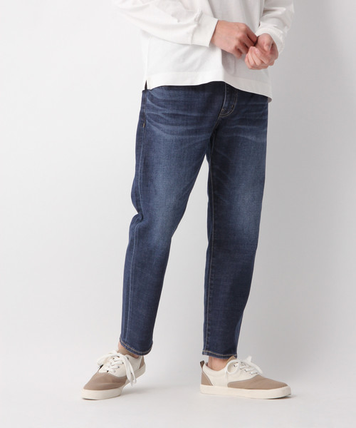 GLOBAL WORK(グローバルワーク)の「イージーデニムテーパード/822283(デニムパンツ・メンズ・ブルー/ライトブルー/ダークブルー・LARGE/MEDIUM)」の3枚目の写真