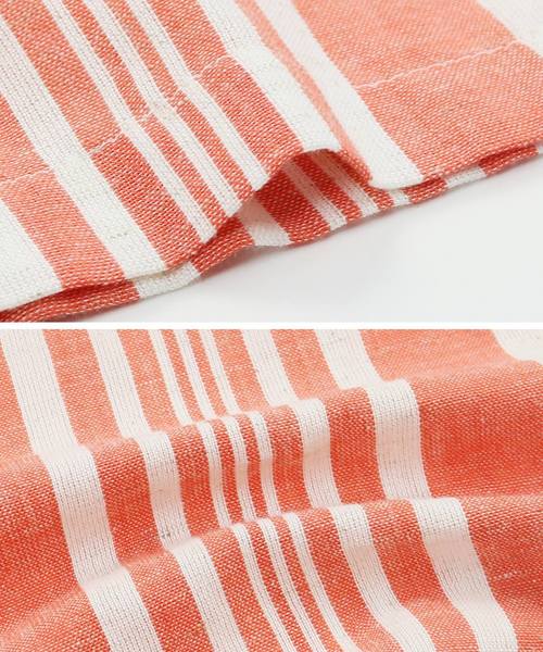 reca（レカ）の「ストライプワイドタックパンツ（その他パンツ・レディース・ベージュ/レッド/ブルー・M）」の20枚目の写真