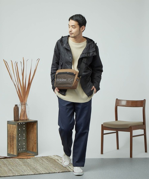 Dickies(ディッキーズ)の「▽WEB限定 Dickies/ディッキーズ メッシュショルダーバッグ(ショルダーバッグ・メンズ・ブラック/ネイビー/ライトブラウン/ブルー/ワイン・FREE)」の20枚目の写真