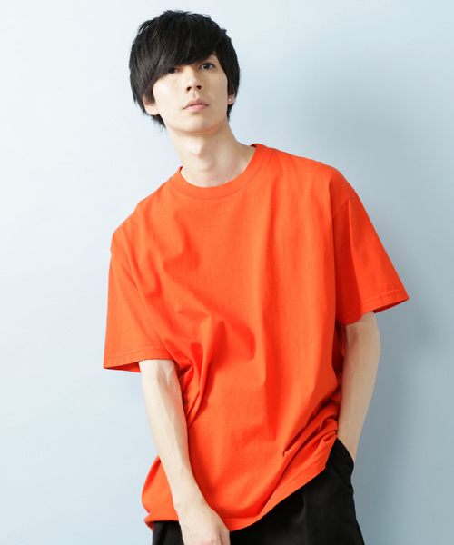 LOS ANGELES APPAREL(ロサンゼルスアパレル)の「Los Angeles Apparel(ロサンゼルスアパレル)ヘビージャージー BIG T ビッグシルエット カットソー Tシャツ 6.5oz GD SSTee(Tシャツ/カットソー・メンズ・ホワイト/ブラック/ネイビー/オフホワイト/オレンジ・S/M/L/XL)」の1枚目の写真