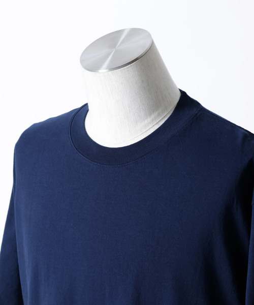 LOS ANGELES APPAREL(ロサンゼルスアパレル)の「Los Angeles Apparel(ロサンゼルスアパレル)ヘビージャージー BIG T ビッグシルエット カットソー Tシャツ 6.5oz GD SSTee(Tシャツ/カットソー・メンズ・ホワイト/ブラック/ネイビー/オフホワイト/オレンジ・S/M/L/XL)」の6枚目の写真