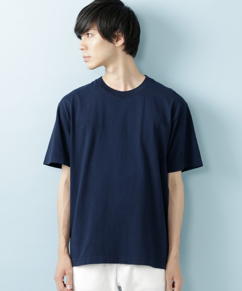 LOS ANGELES APPAREL(ロサンゼルスアパレル)の「Los Angeles Apparel(ロサンゼルスアパレル)ヘビージャージー BIG T ビッグシルエット カットソー Tシャツ 6.5oz GD SSTee(Tシャツ/カットソー・メンズ・ホワイト/ブラック/ネイビー/オフホワイト/オレンジ・S/M/L/XL)」の19枚目の写真
