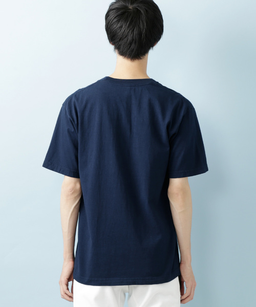 LOS ANGELES APPAREL(ロサンゼルスアパレル)の「Los Angeles Apparel(ロサンゼルスアパレル)ヘビージャージー BIG T ビッグシルエット カットソー Tシャツ 6.5oz GD SSTee(Tシャツ/カットソー・メンズ・ホワイト/ブラック/ネイビー/オフホワイト/オレンジ・S/M/L/XL)」の17枚目の写真