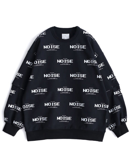 SHAREEF（シャリーフ）の「NOISE LOGO BIG SWEAT（スウェット）」 - WEAR