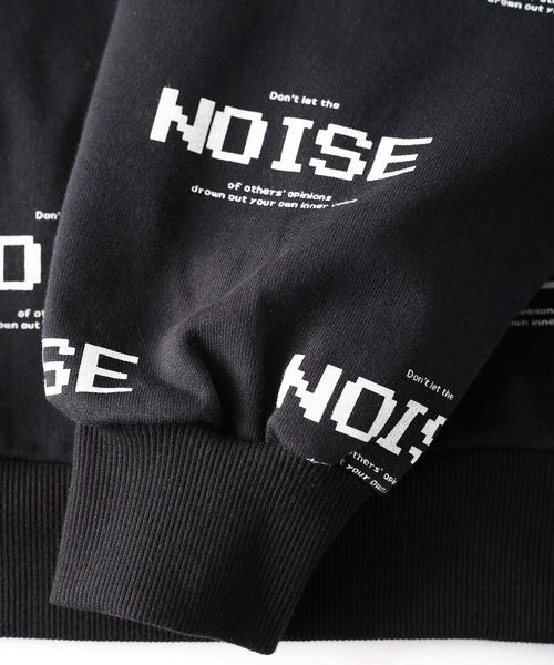 SHAREEF（シャリーフ）の「NOISE LOGO BIG SWEAT（スウェット）」 - WEAR