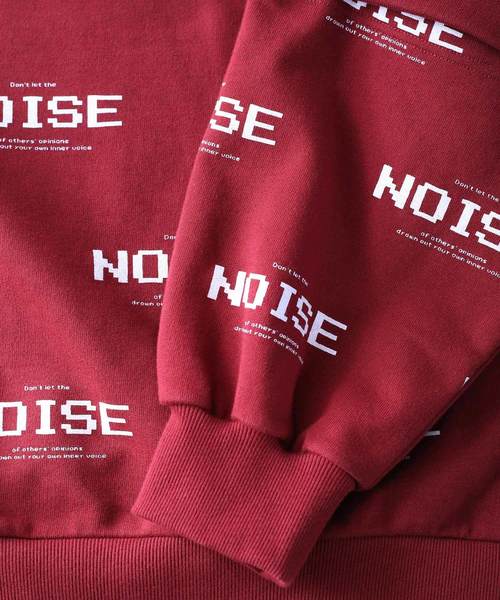SHAREEF（シャリーフ）の「NOISE LOGO BIG SWEAT（スウェット）」 - WEAR
