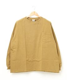 【MADE IN USA】L/S POCKET TEE BIG  /ロングスリーブポケットＴビッグ