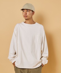 【MADE IN USA】L/S POCKET TEE BIG /ロングスリーブポケットTビッグ