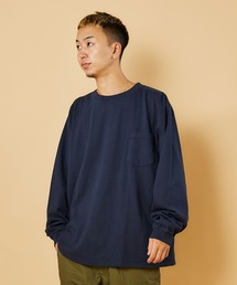 【MADE IN USA】L/S POCKET TEE BIG /ロングスリーブポケットTビッグ