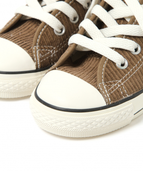 CONVERSE（コンバース）の「[KIDS]【CONVERSE(コンバース)】CHILD ALL STAR N CORDUROY Z HI（スニーカー・キッズ・ブラウン/ピンク・17.0cm/18.0cm/19.0cm/20.0cm/21.0cm）」の3枚目の写真