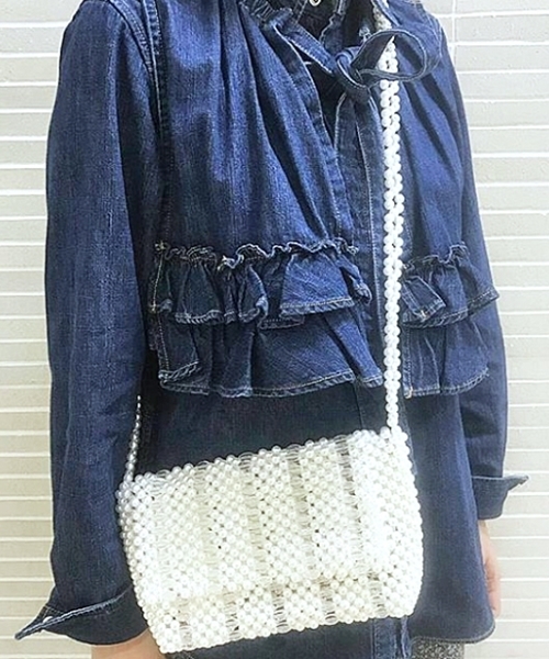 Casselini（キャセリーニ）の「Casselini(キャセリーニ)直営店限定ビーズサコッシュ（ショルダーバッグ・レディース・その他・FREE）」の12枚目の写真