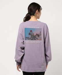 BACKプリントBIGロンT