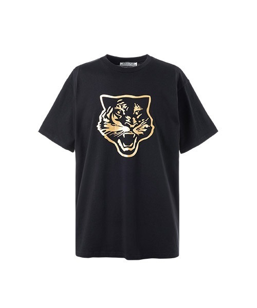 Onitsuka Tiger（オニツカタイガー）の「TEE（Tシャツ/カットソー・レディース・ブラック×シルバー/ブラック×ゴールド/ホワイト×ゴールド/ホワイト×シルバー・S/M/L/XL）」の4枚目の写真