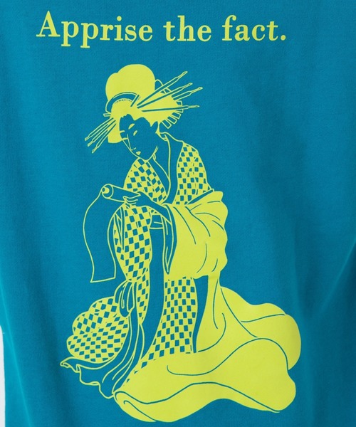 WEGO（ウィゴー）の「WEGO/浮世絵リフレクタービッグシルエットパーカー（パーカー・レディース・ホワイト/ブルー・FREE）」の11枚目の写真