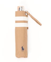 Polo Ralph Lauren 折りたたみ傘 ベージュ　新品 遮光 晴雨兼用折りたたみ日傘 軽量 60cm 'ワンポイント