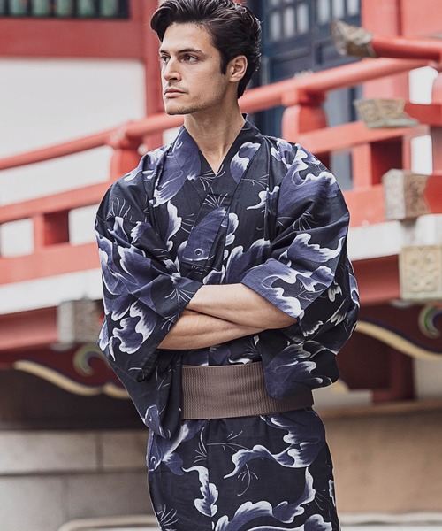 セール 金魚柄 角帯set 浴衣 Akm Contemporary エイケイエムコンテンポラリー のファッション通販 Zozotown