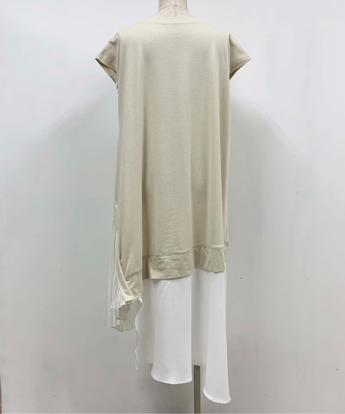PICCIN(ピッチン)の「アシメ&レイヤードワンピース(ワンピース・レディース・ベージュ/ブラック/ピンク・L/M)」の22枚目の写真