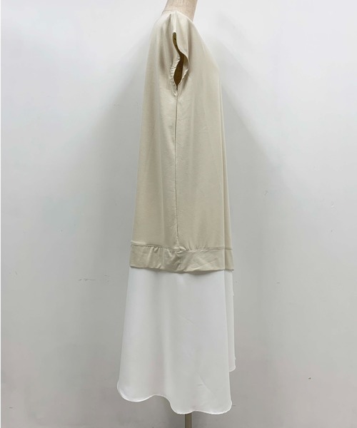 PICCIN(ピッチン)の「アシメ&レイヤードワンピース(ワンピース・レディース・ベージュ/ブラック/ピンク・L/M)」の20枚目の写真