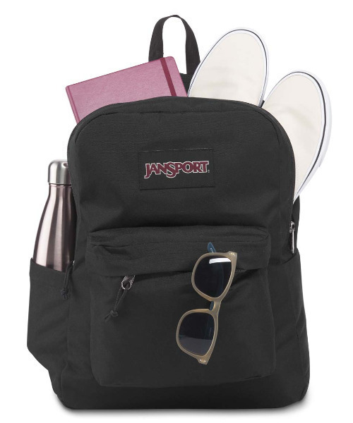 JANSPORT(ジャンスポーツ)の「JanSport/ジャンスポーツ バックパック SUPERBREAK PLUS スーパーブレイクプラス BLACK 26L JS0A4QUE008(バックパック/リュック・メンズ・ブラック・26L)」の6枚目の写真