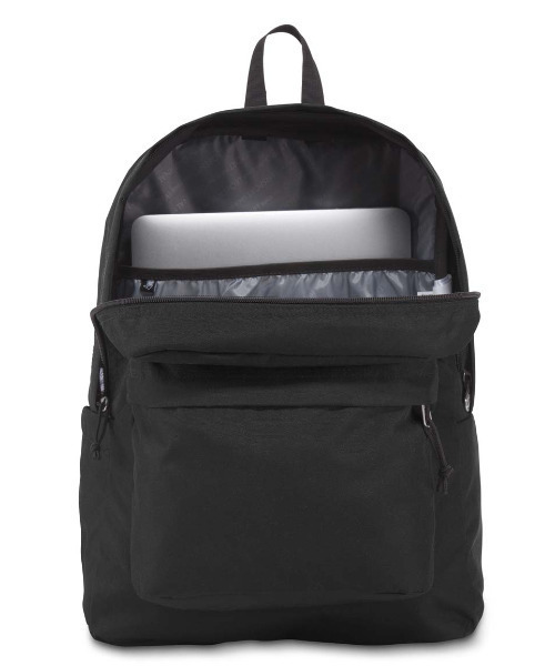 JANSPORT(ジャンスポーツ)の「JanSport/ジャンスポーツ バックパック SUPERBREAK PLUS スーパーブレイクプラス BLACK 26L JS0A4QUE008(バックパック/リュック・メンズ・ブラック・26L)」の7枚目の写真