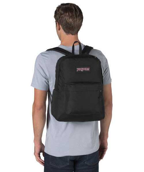 JANSPORT(ジャンスポーツ)の「JanSport/ジャンスポーツ バックパック SUPERBREAK PLUS スーパーブレイクプラス BLACK 26L JS0A4QUE008(バックパック/リュック・メンズ・ブラック・26L)」の8枚目の写真