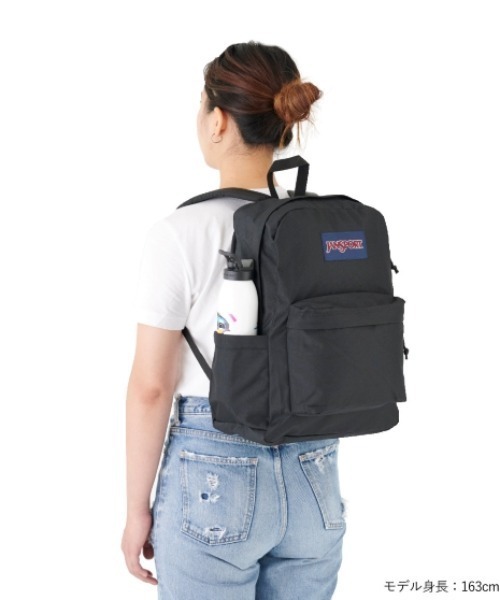 JANSPORT(ジャンスポーツ)の「JanSport/ジャンスポーツ バックパック SUPERBREAK PLUS スーパーブレイクプラス BLACK 26L JS0A4QUE008(バックパック/リュック・メンズ・ブラック・26L)」の18枚目の写真