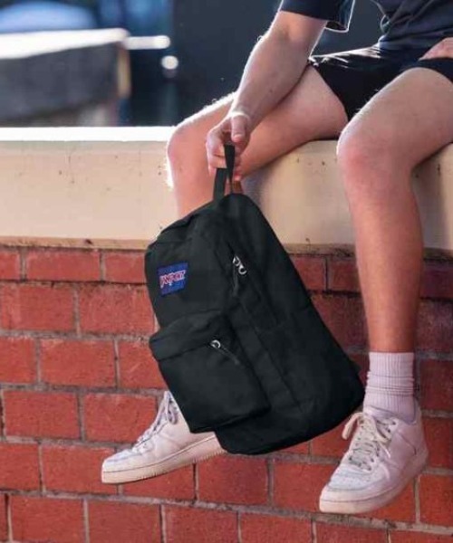 JANSPORT(ジャンスポーツ)の「JanSport/ジャンスポーツ バックパック SUPERBREAK PLUS スーパーブレイクプラス BLACK 26L JS0A4QUE008(バックパック/リュック・メンズ・ブラック・26L)」の11枚目の写真