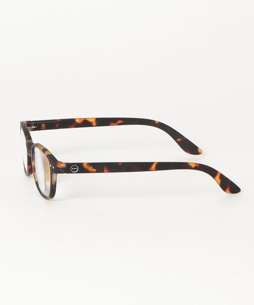 IZIPIZI（イジピジ）の「IZIPIZI/イジピジ リーディンググラス #B BR+1.5 LMS142（メガネ・メンズ・ブラウン・ONE SIZE）」の3枚目の写真