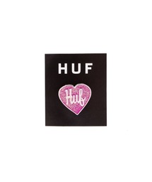 HUF（ハフ）の「PLASTIC HEART ENAMEL PIN　HUF ハフ　ピンバッヂ（バッジ）」
