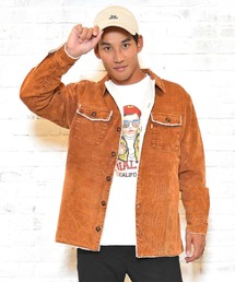 ROIAL/ロイアル コーデュロイ シャツジャケット R003MMT02