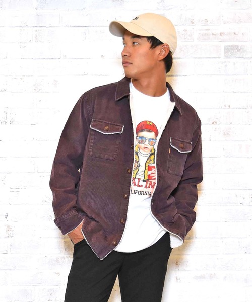 roial（ロイアル）の「ROIAL/ロイアル コーデュロイ シャツジャケット R003MMT02（その他アウター・メンズ・キャメル/ブラウン/ブラック・M/L）」の3枚目の写真