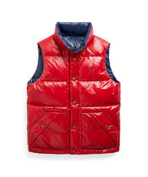 POLO RALPH LAUREN CHILDRENSWEAR（ポロ ラルフ ローレン チルドレンズウェア）の「リバーシブル ダウン ベスト（ダウンベスト・キッズ）」