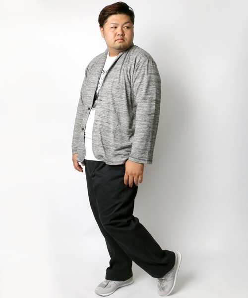 GERRY(ジェリー)の「GERRY COSBY/ジェリーコスビー ツイル ワイドカーゴパンツ イージーパンツ 大きいサイズ(カーゴパンツ・メンズ・サンドベージュ/ネイビー/ブラック/ベージュ・7L/5L/4L/2L/3L/8L/6L)」の16枚目の写真