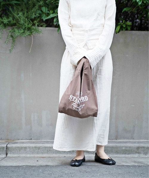 journal standard Furniture （ジャーナルスタンダードファニチャー）の「JSF PACKABLE MARCHE BAG S マルシェバック（エコバッグ/サブバッグ・レディース・その他・FREE）」の4枚目の写真