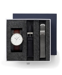 TIC TAC（チックタック）の「nordgreenノードグリーン　Philosopher Strap Setフィロソフィア 替えベルト2本付BOXセット 40mm（アナログ腕時計・メンズ）」