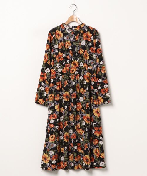 セール ブランド古着 花柄長袖ワンピース ワンピース Apart By Lowrys アパートバイローリーズ のファッション通販 Zozoused