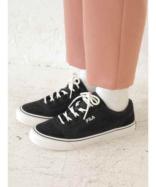 FILA（フィラ）の「FILA for earth CLASSIC BOARDER ＊（スニーカー・レディース・ブラック・23cm/24cm）」の2枚目の写真