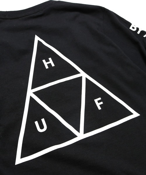 HUF（ハフ）の「HUF/ハフ ESSENTIALS TT L/S TEE ロングスリーブTシャツ（Tシャツ/カットソー・メンズ・グレー/ブラック/ホワイト・S/M/L/XL）」の8枚目の写真