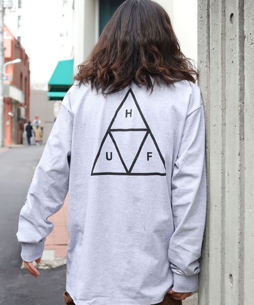 HUF/ハフ ESSENTIALS TT L/S TEE ロングスリーブTシャツ（T